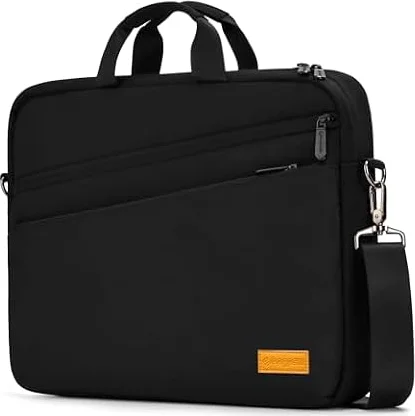 bagasin Laptoptasche Laptop Aktentasche Passt bis zu 15 15,6 16 Zoll Laptop Erweiterbare