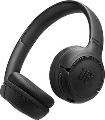 JBL Tune 530BT, Kabelloser On-Ear-Kopfhörer mit Bluetooth, Schwarz