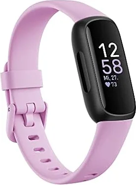 Google Fitbit Inspire 3 – Gesundheits- & Fitness-Tracker Damen / Herren - Herzfrequenzmessung, Stressmanagement, Schlafanalyse & bis zu 10 Tage Akkulaufzeit – Fitnessuhr kompatibel mit Android/iOS