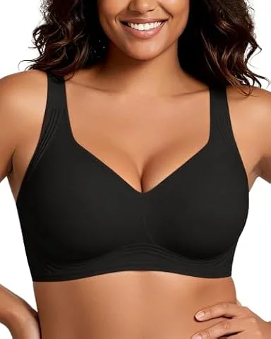 HORISUN Großen Größen Ohne Bügel BH für Damen Nahtloses Komfort Bralette